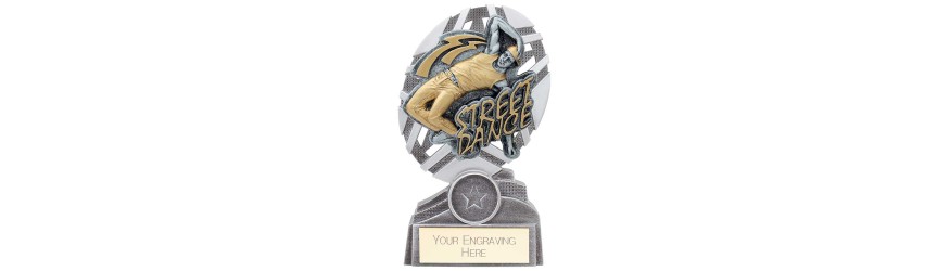 THE STARS STREET DANCE AWARD - 2 SIZES - 15CM & 17CM THE STARS STREET DANCE AWARD - 2 SIZES - 15CM & 17CM